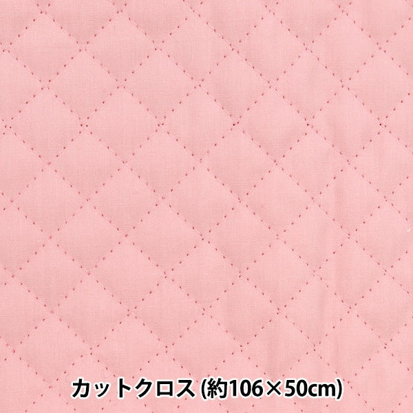 Fabric 『SheetingQuilting Cut Cloth Approximately 106cm x 50cm baby pink C-K6298-52 "