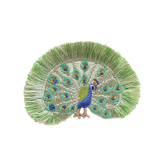 رقعة "Fluffy Patch Peacock H459-156-2" هاماناكا هاماناكا