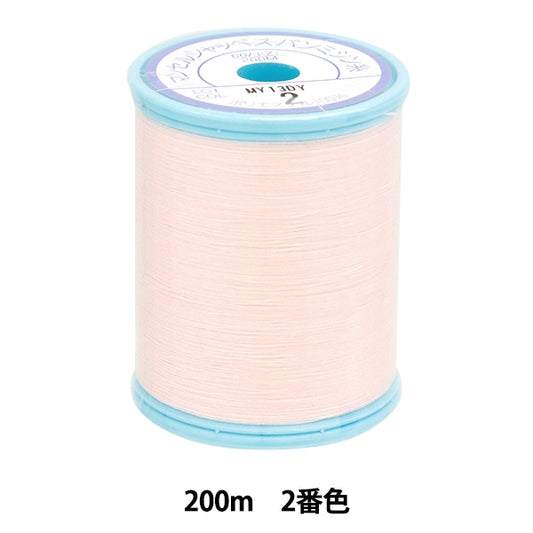 Sewing machine thread "Mansel Shappe Si Pan Ordinary Local #60 200m 2nd color" MANSELL Mansel
