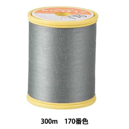 Sewing machine thread "Shappespan thin ground #90 300m 170 No." FUJIX Fujix