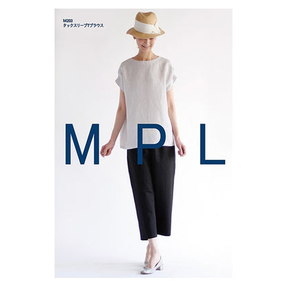 패턴 "압정 슬리브 T 블라우스 M203"태양 / 계획 태양 계획