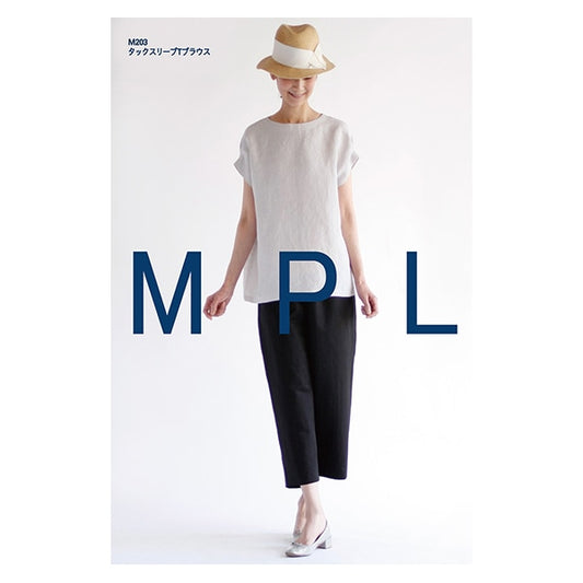 패턴 "압정 슬리브 T 블라우스 M203"태양 / 계획 태양 계획