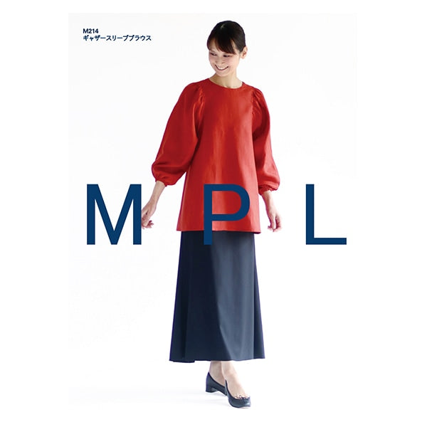 종이 "수집 소매 블라우스 M214"태양 / 계획 태양 계획