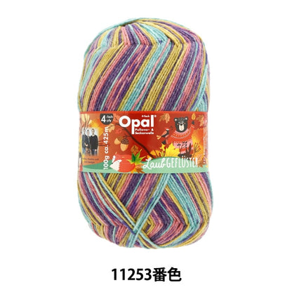 ソックヤーン 毛糸 『ラウクフルスター 4ply 11253番色』 Opal オパール