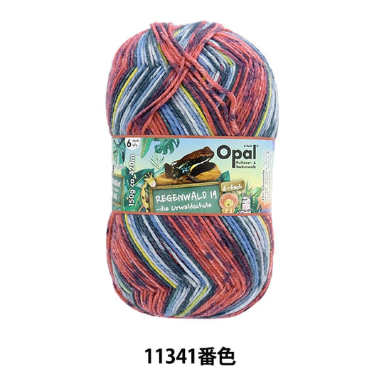 ソックヤーン 毛糸 『レーゲンヴァルト19 6ply 11341番色』 Opal オパール