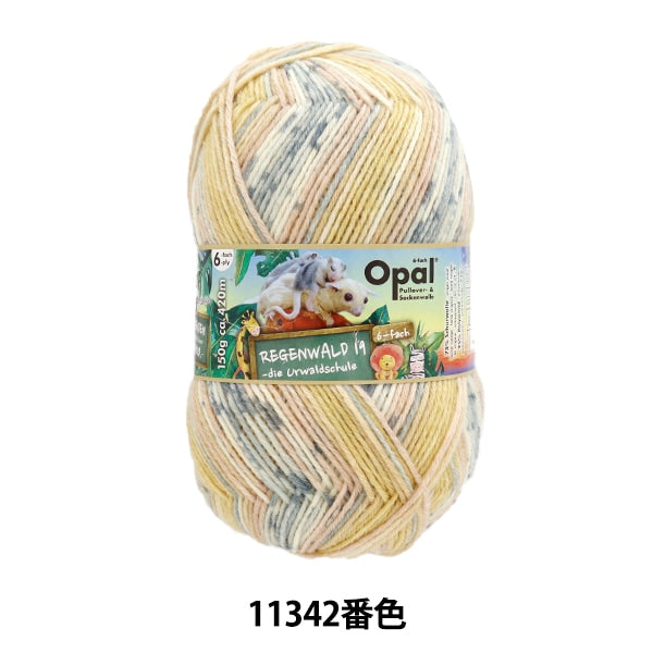 Fil à chaussettes pelote de laine "REUGENWALT 19 6PLY 11342 Couleur" Opale Opale