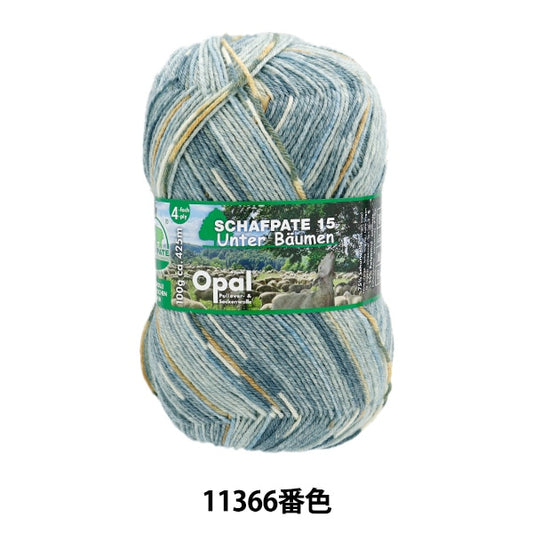 Sock Yarn Yarn "Sharf Partary 15 4Ply 11366" Opal Opal
