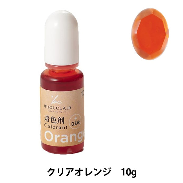 Resin coloring agent "Vijucrail coloring agent clear orange 10-4148" Tokyo trade