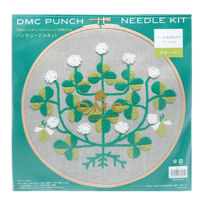 Kit di ricamo "Punch Needle Kit Clover JPT75" DMC X Punti e fattori del pattern di linea