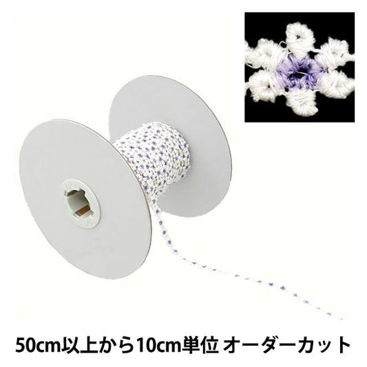 【数量5から】 リボン 『フローラルリボン 2024 7番色 K231T-LACEP6』