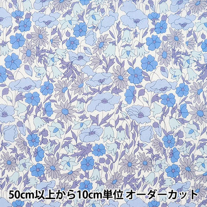 [Aus Menge 5] Stoff "Liberty Fabric Tanalone Mohn und Daisy 3632104-J24E" Liberty Japan