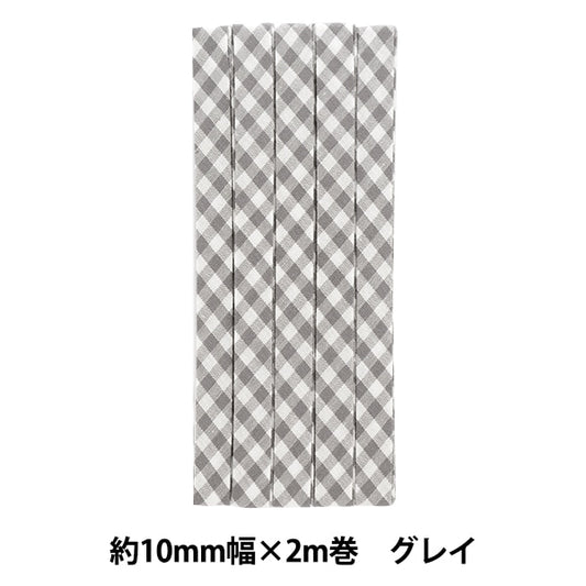 Cinta al bies "Gingham Bias 3er Color CP238"