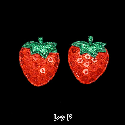 수예부품 "장식 부품 Ichigo Red 10-4321"