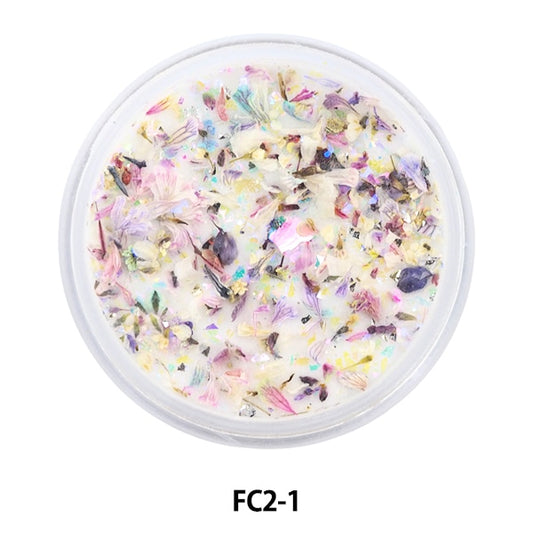 Resin material "Acrylic Powder Flower Collection 2 No. 1 Color FC2-1" Smint Esmint