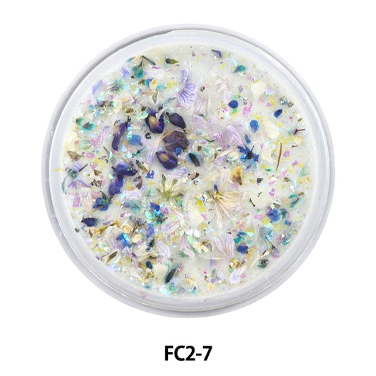 Resin material "Acrylic Powder Flower Collection 2 7 Color FC2-7" Smint Esmint