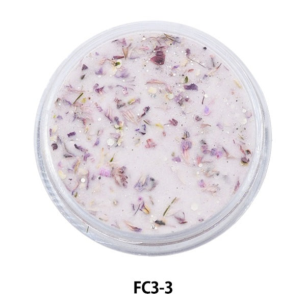 Matériau en résine "Collection de fleurs en poudre en acrylique 3 3e couleur fc3-3" Smint Esmint