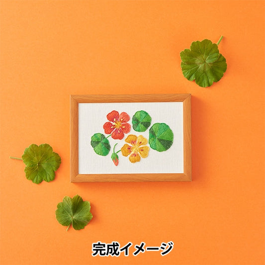 Kit di ricamo "Fiori selvatici Nastacium 553" Totsuka Sashimi