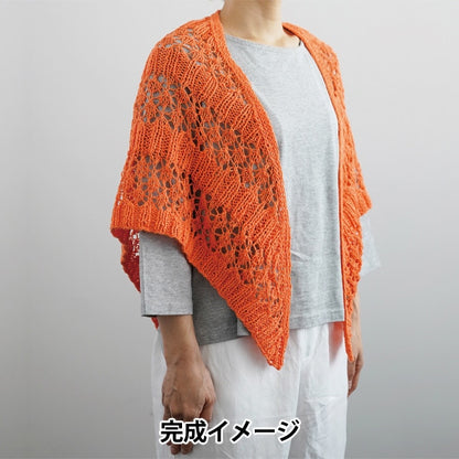 Knitting kit "Linen Lamie Cotton Medium -Benzen Shawl Kit" DARUMA DARUMA Yokota