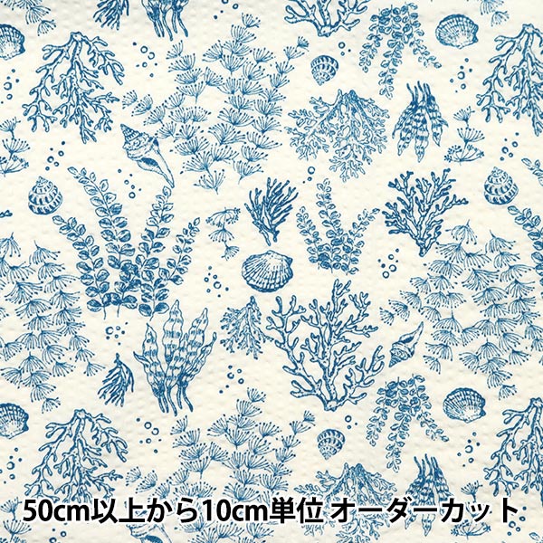 [From quantity 5] Fabric "Ripple Adult Ripple Sea Walk Natural RIPSEA-NA"