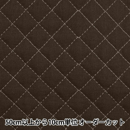 [Aus Menge 5] Stoff "Blatt Quilt Brown QyscTC-601gyb"