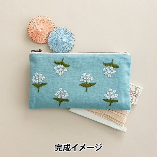 Embroidery kit "Hoshi Akari's embroidery notebook porch night breeze 560" Totsuka Sashimi