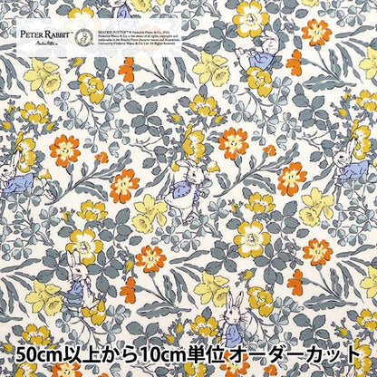 [From quantity 5] Fabric "Liberty Fabric Tana lawn Walker Ravitz DC30741J20B] Liberty Japan