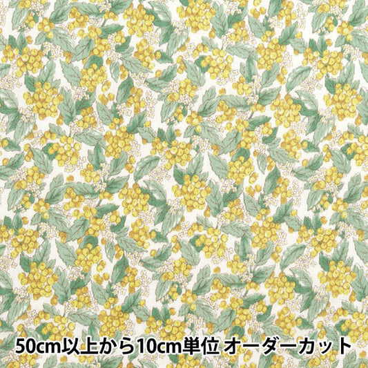 [Из количества 5] ткань "Takashima Chimiki's Real Pattern Yellow 205041-3"