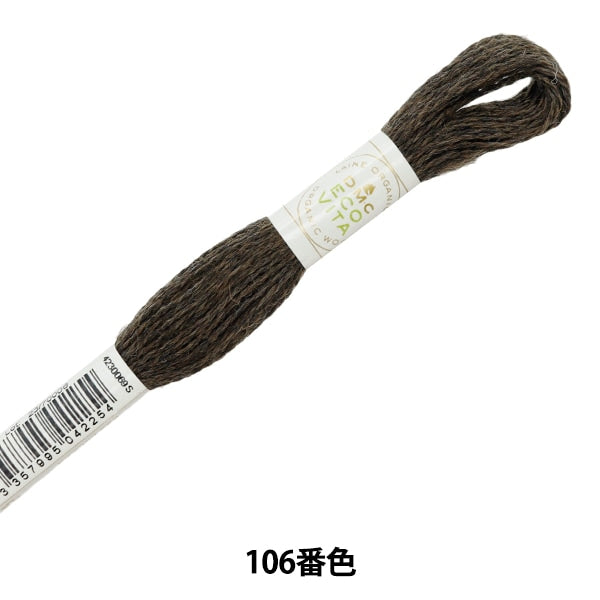 ВышивкаНитки "Eco Vita Wool Sede Red 106th Color "DMC Dewem Sea