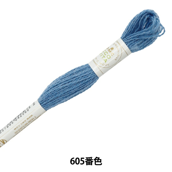 ВышивкаНитки "Eco Vita Wool Sed Red 605 Color "DMC Dewems