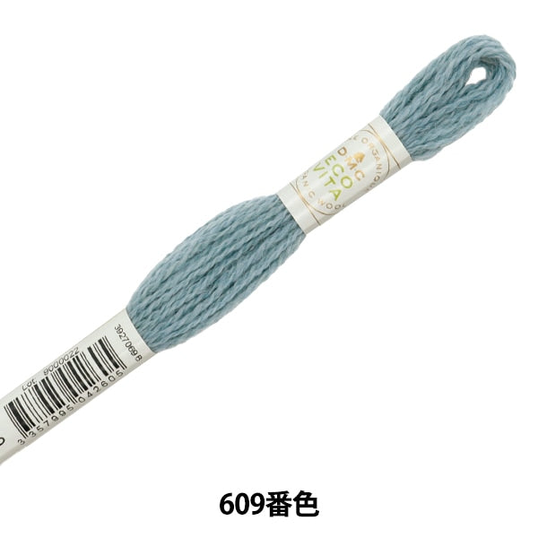 ВышивкаНитки "Eco Vita Wool Sed Red 609 Color "DMC Dewems