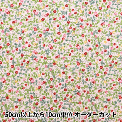 [From quantity 5] Fabric "Broad Find My Wooden Nuto Pink AP41405-2C"