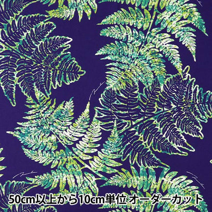 [De la quantité 5] tissu "Maunaroa T / C Hawaii amplint Parapara Purple X Mint Yfop2102"