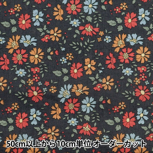 [From quantity 5] Fabric "Liberty Fabric Tana lawn Capelfloret 3634231-24AU] Liberty Japan