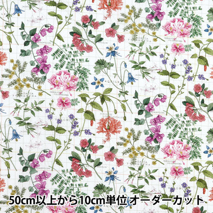 [From quantity 5] Fabric "Liberty Fabric Tana lawn Botanist Zjanie 3634234-24CU] Liberty Japan