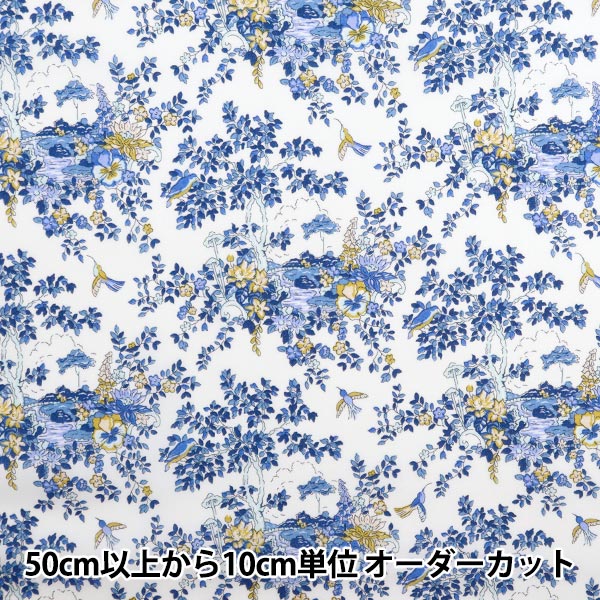 [From quantity 5] Fabric "Liberty Fabric Tana lawn Miniature Wonderland 3634247-24AU] Liberty Japan