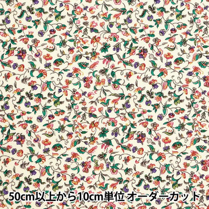 [De 5] Fabric "Liberty Fabric Tanalone Eleno's Ochard 3634295-24au" Libertad Japón Libertad Japón