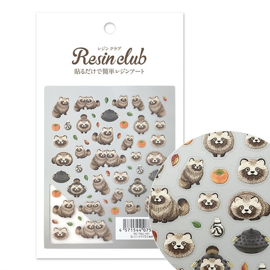 Resin material "Tanuki double-sided RC-TNU-101" resin club