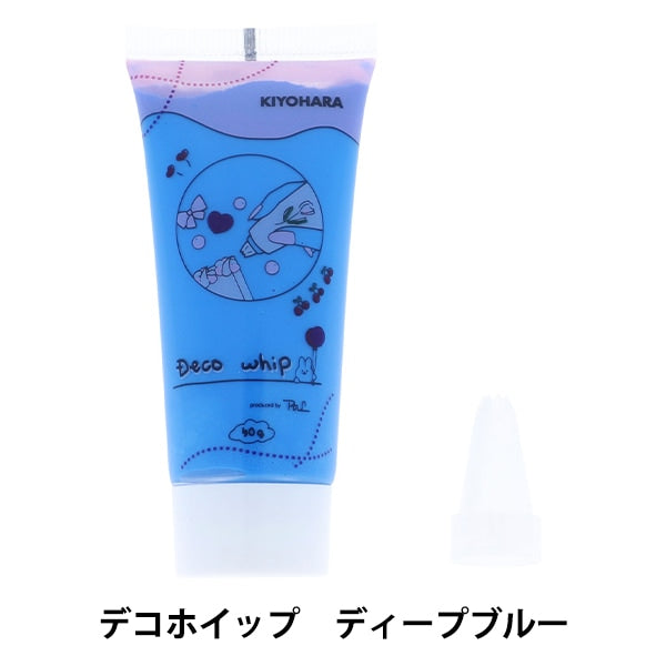 Кремообразная глина "Deco Hip Deep Blue DW-01" KIYOHARA