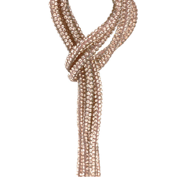 Cordón para manualidades "Neroli Rose Glitter Crystal Cord Gold NR-08"