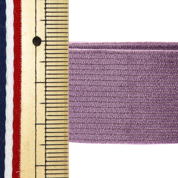 Ruban d'artisanat "Coll tissage ruban 25 mm largeur 2m lavande TAO57-25" KIYOHARA