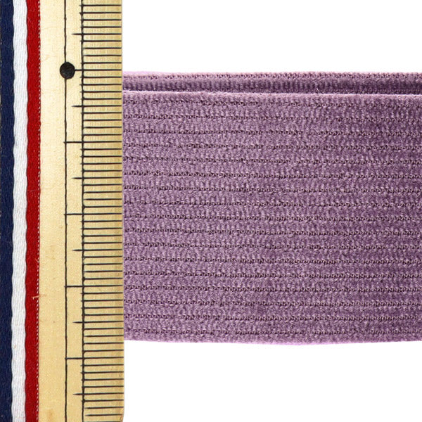 Ruban d'artisanat "Coll Woven Tape 38 mm Largeur 2M Lavender Tao57-38" KIYOHARA