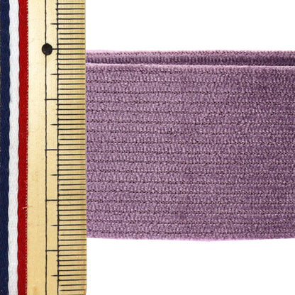 Ruban d'artisanat "Coll Woven Tape 38 mm Largeur 2M Lavender Tao57-38" KIYOHARA