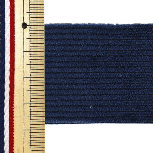 Ruban d'artisanat "Coll-Foven Tape 38 mm Largeur 2M Navy Tao57-38" KIYOHARA