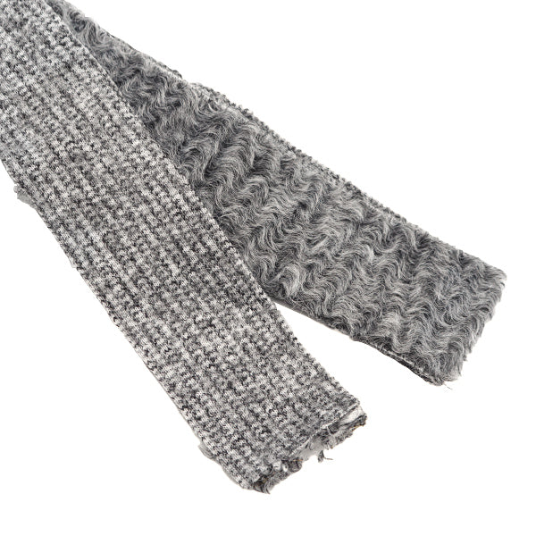 Ручная лента "Меховая лента 38 мм ширина 2 мр серая дао437-38" KIYOHARA