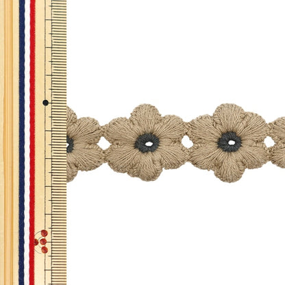 Химическое кружево «Бежевое лезвие», 1,5 м, FB-30"