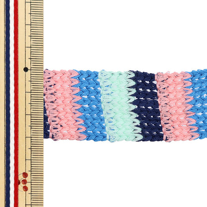 Craft лента "вязаная лента, ширина 3 см x длина 1,3 м KT130-1" KIYOHARA