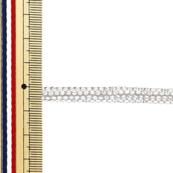 Шнур для рукоделия "Neroli Rose Glitter Crystal Buse Lose Silver NR-12" KIYOHARA