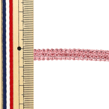 Kordel „Neroli Rose Sparkling Crystal Cord Dickrosa NR-12" KIYOHARA