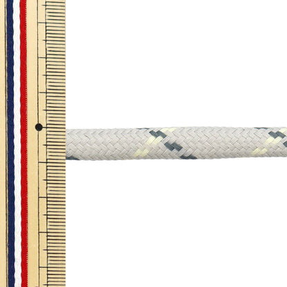 Kordel "Stilvolles Kabel ca. 9 mm x 1,6 m, grauer HMC-01" KIYOHARA