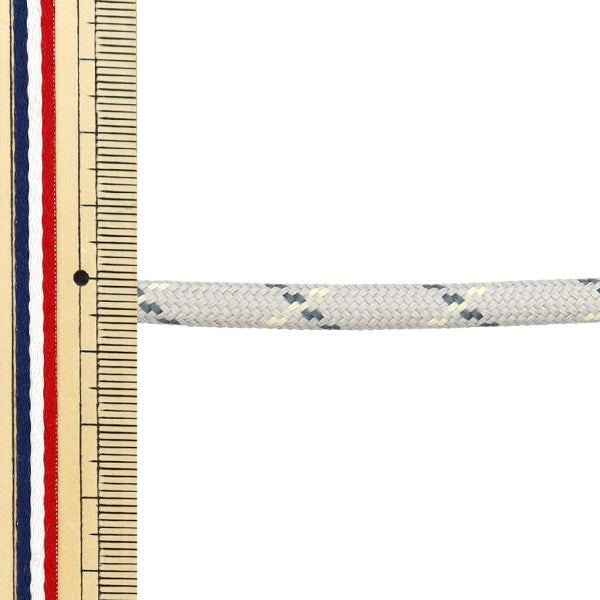 Kordel "Stilvolles Kabel ca. 6 mm x 3m graues HMC-03" KIYOHARA